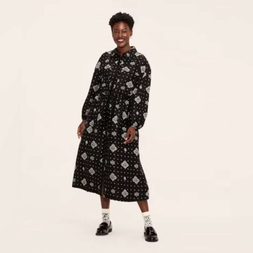 NWT: Woolrich x Target Bandana Utility Midi Dress